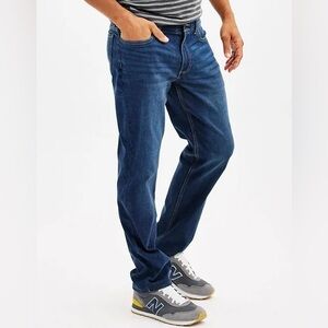 Men's Sonoma Straight-Fit Flexwear Jeans SZ:30x30 in a Rinse Wash color Like New